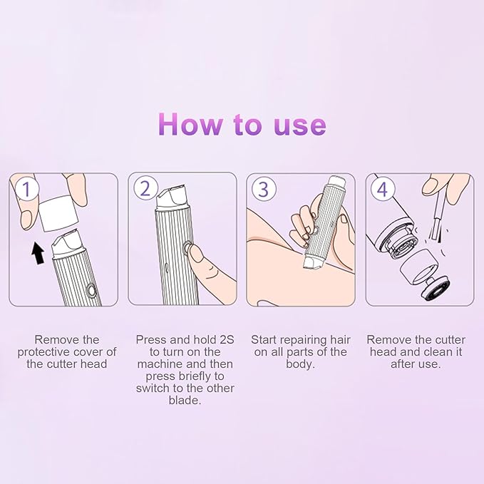 Silky Splash 2-in-1 Facial & Body Shaver