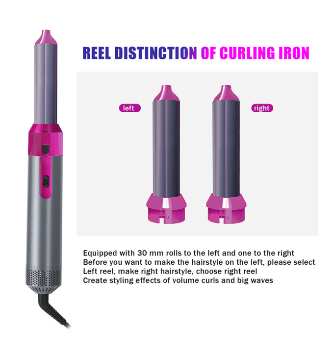 5-in-1 Hot Air Brush Styler